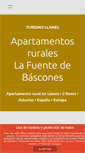 Mobile Screenshot of lafuentedebascones.com