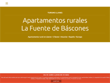 Tablet Screenshot of lafuentedebascones.com
